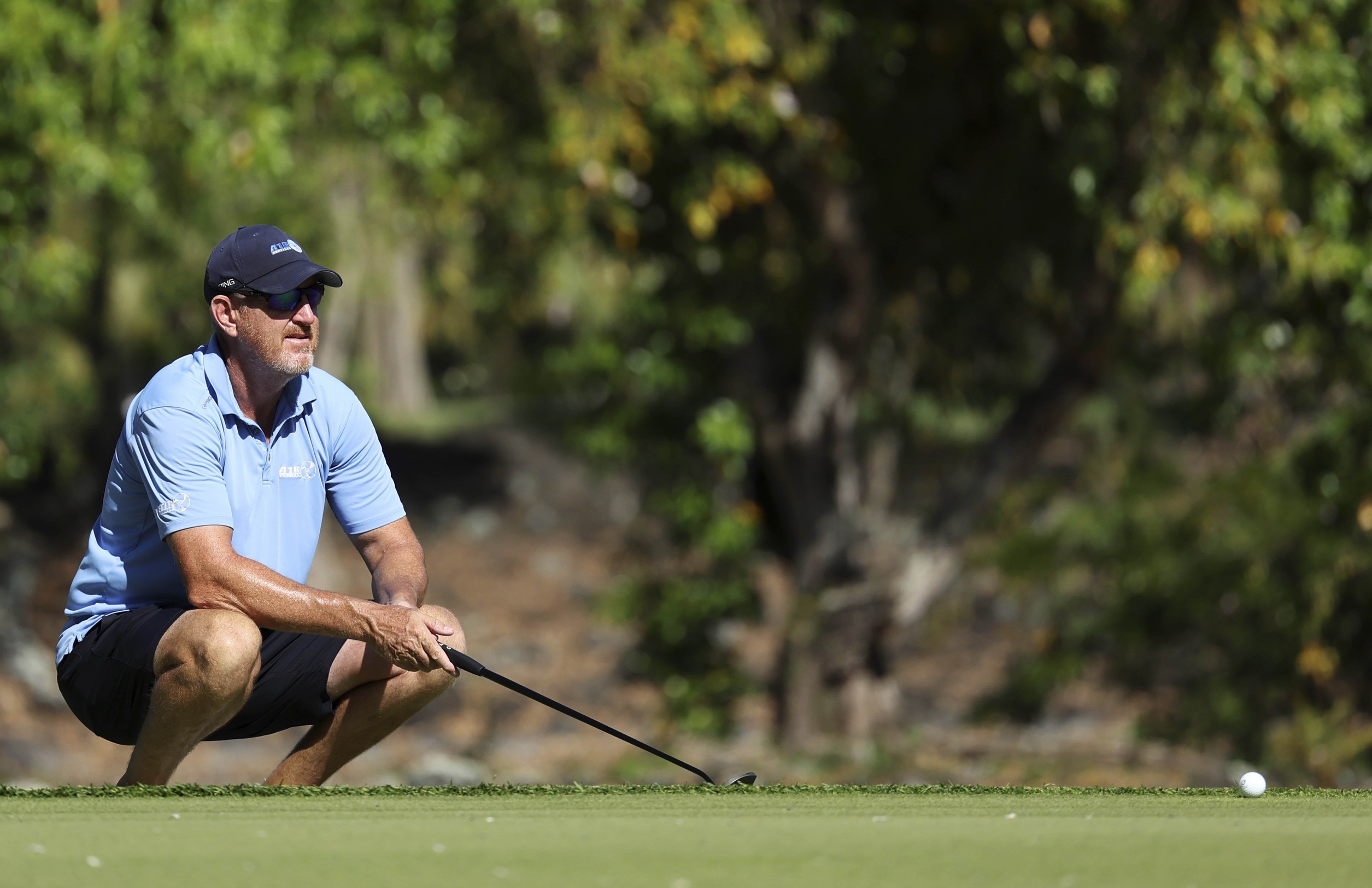 Greg Owen auf dem Putting Green